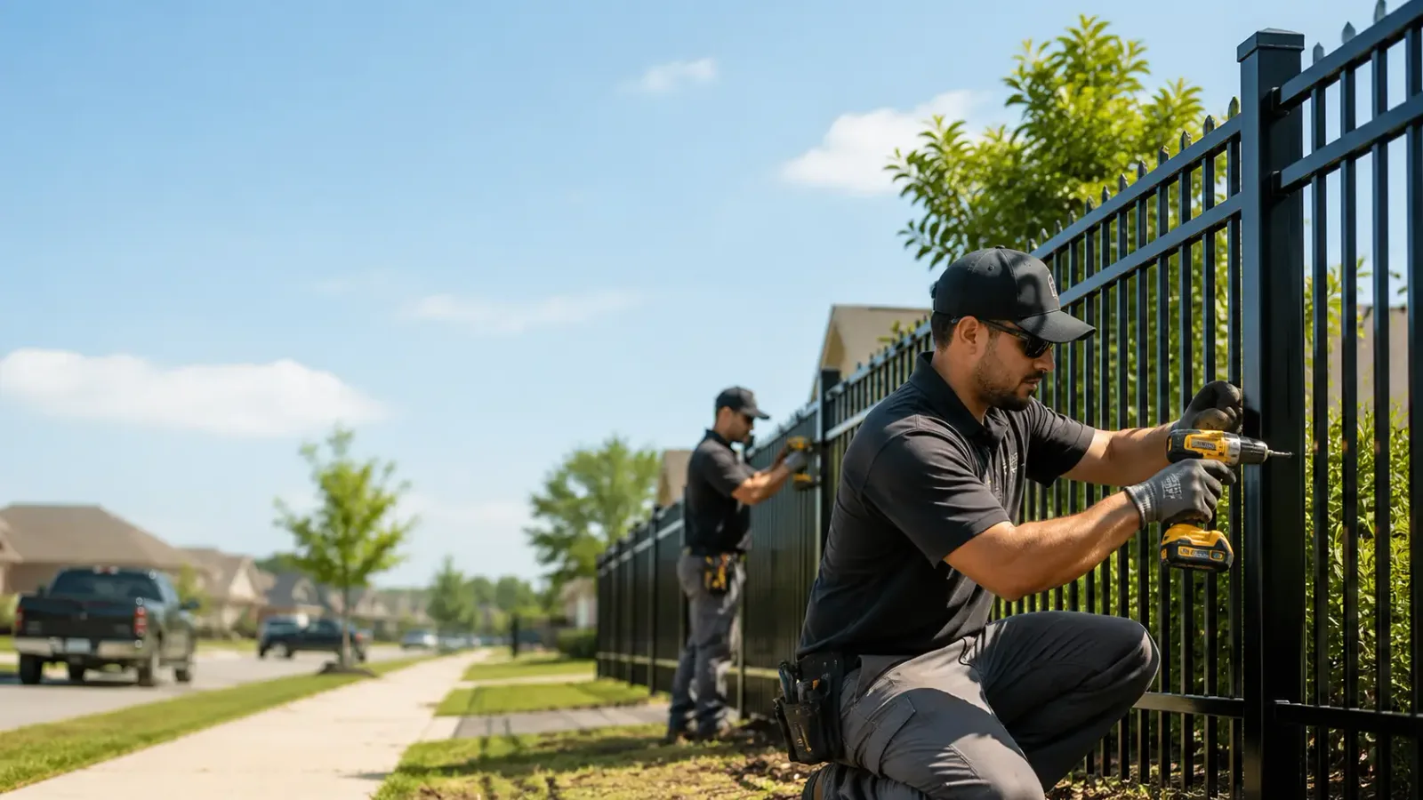 Metal Fence Installation in Cypress, CA